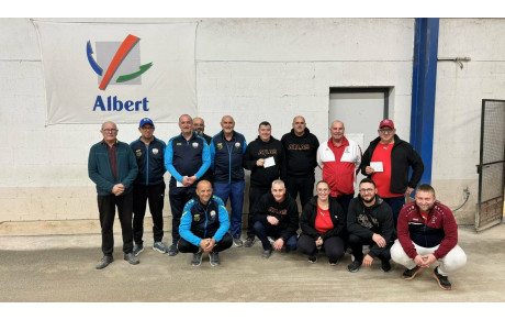 Résultat du 10 quadrettes à Albert le 18 Octobre 2025 et photos du concours